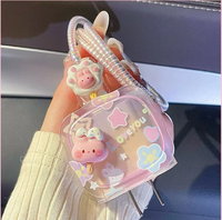Ensemble de protection pour chargeur et câble en forme de lapin mignon pour chargeurs rapides Apple 20W, étui anti-nœuds pour câble, protection pour filles et femmes