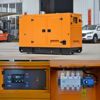 Générateur diesel silencieux triphasé USA Cummins Perkins 25 kVA 50 kVA 80 kVA 100 kVA 380/220 V CA