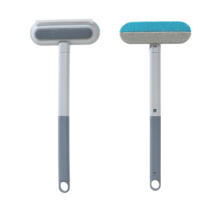 Hawoo – brosse multifonctionnelle pour enlever les poils d'animaux, rouleau anti-peluches à manche long de 43cm pour chats et chiens, outil de toilettage lavable - Product Image 5