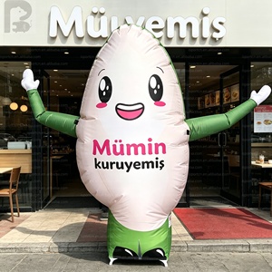 Muñeco inflable <span class=keywords><strong>de</strong></span> 2m llamativo y personalizado, con brazos ondulantes, diseño <span class=keywords><strong>de</strong></span> grano <span class=keywords><strong>de</strong></span> arroz <span class=keywords><strong>de</strong></span> dibujos animados, Wacky Waver Air Dance para <span class=keywords><strong>restaurante</strong></span>, supermercado o marca - Product Image 4