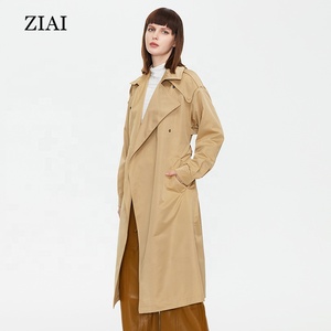 High Quality Casual Oversize Ladies Coat <strong>Women</strong> Winter Coat Long Sleeve Jacket <strong>Women</strong> Trench Coat - Product Image 3