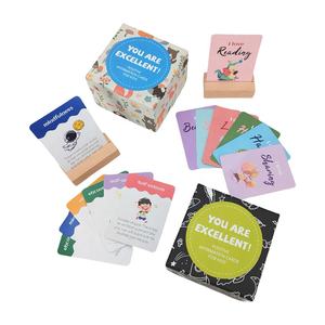 Hicreate Adulto Ecológico Afirmación Tarjeta Cubierta Papel Impreso <span class=keywords><strong>Pregunta</strong></span> Respuesta Tarjetas Familia Soporte <span class=keywords><strong>de</strong></span> madera para jugar a juegos <span class=keywords><strong>de</strong></span> cartas - Product Image 6