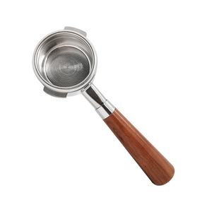 Herramientas de Barista de acero inoxidable, portafiltro de 58mm sin fondo de café para Nuova Simonelli <span class=keywords><strong>Espresso</strong></span> - Product Image 4