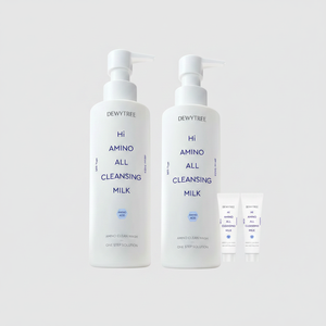 Dewytree Hi Amino All Lait nettoyant 200ml Double Pack avec 10ml * 2ea Bonus Qualité Nettoyant pour le visage - Product Image 2