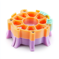 Modèle SLA imprimé en 3D personnalisé du fabricant professionnel Matériau en acier inoxydable personnalisé en résine multicolore ABS de qualité industrielle