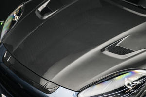 Капот и передняя отделка автомобиля из углеродного волокна км для капота и бамперов двигателя <span class=keywords><strong>Cayenne</strong></span> 9Y0.1 MSY Kburning - Product Image 6