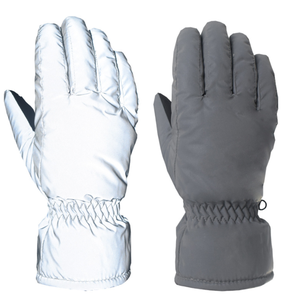 Guantes Reflectantes Térmicos de Invierno DFTG1221 para Ciclismo y Camping Nocturno, Alta Visibilidad, Tallas M, L, XL, Dedos Completos - Product Image 3