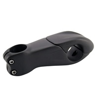 Tige de vélo de route en carbone 31,8 mm, tige courte relevée 10 degrés UD noire 80/90/100/110/120 mm, pièces et accessoires de vélo