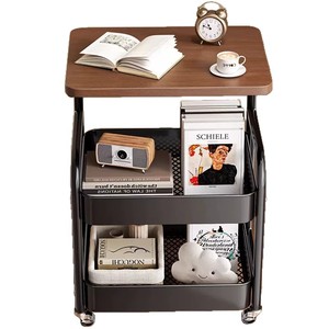 Portable Storage Trolley With Wheels Multi Layer <b>Shelf</b> For Bedroom Living Room Kitchen Bathroom Use - Product Image 5