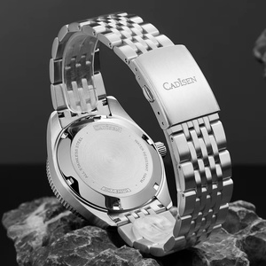 CADISEN New Men's Watches Mechanical Wristwatch for Men Automatic Watch Men Japan NH35A Ceramic Bezel 10Bar Waterproof <b>Clock</b> - Product Image 3