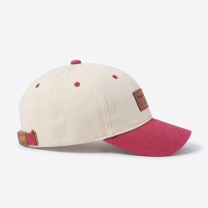 Casquette de baseball en sergé de coton 6 panneaux de qualité supérieure avec logo personnalisé en cuir, style classique, streetwear, fabrication OEM ODM - Product Image 2
