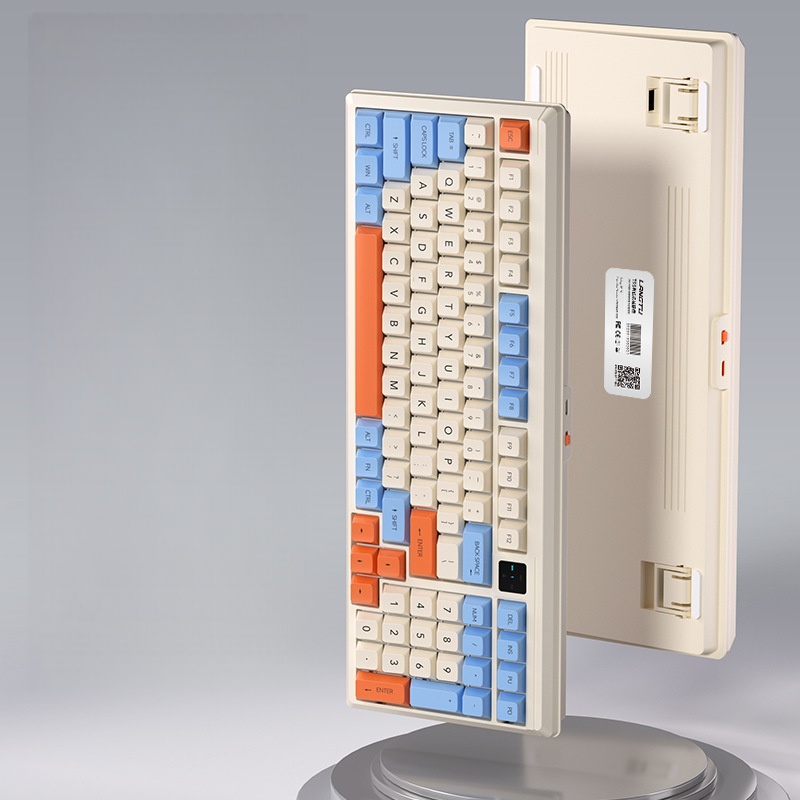 Eje Xiangyun blanco + naranja [Blanco con cable azul hielo]]