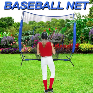 Hoge Kwaliteit Draagbare Softbal Batting Pitching Beschermende Hitting Training Honkbal Net Softbal Net - Product Image 4
