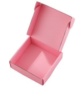Recyclable Corrugated Cardboard Mailer <b>Box</b> with Customizable for Cloth <b>Hat</b> Gift Packaging - Product Image 3