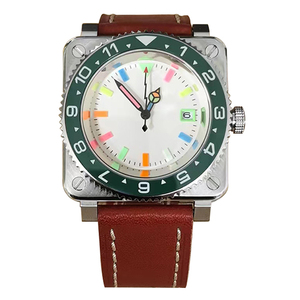 Men's High-grade square <b>Mechanical</b> <b>Watch</b> Japanese Movement Stainless Steel <b>Watch</b> Factory - Product Image 3