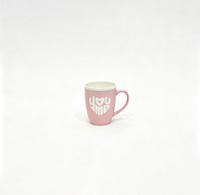 Groothandel Europa Stijl Romantische Liefdeshart Letter Bone China Koffieserviezen YOU ME Patroon Valentijnspaar Cadeau voor Bruiloft