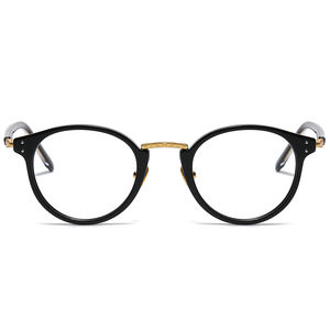 GMS819 티타늄 안경테 고품질 금색 은색 풀 프레임 안경테 남성용 - Product Image 2