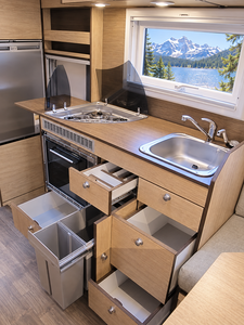 All <b>Storage</b> Cabinet Aluminum Honeycomb Zero Formaldehyde Waterproof Custom Camper <b>Van</b> Interior - Product Image 1