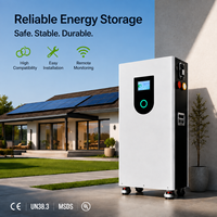 5KWh 10kWh 15kWh Ayrık IP65 Güneş Enerjisi Depolama Sistemi 51.2V Ev Tipi İnvertör Lityum İyon Bataryalar 48V 100Ah 200Ah 300Ah LiFePO4
