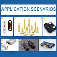Connecteur à ressort personnalisé de type Pogo Pin pour applications de docking et de charge d'ordinateurs portables
