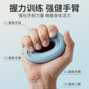 Anillo de Silicona para Fortalecer el Agarre, 30Lb 40Lb, Dispositivo de Entrenamiento de Manos Resistente - Product Image 3
