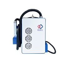 Machine de nettoyage laser portable SDQY avec sac à dos Meilleur prix pour l'élimination de la rouille sur la pierre à bois en acier inoxydable facile à utiliser