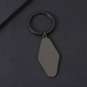 Custom Blank <b>Keychain</b> Engraved Logo Metal Stainless Steel Hotel Motel Room Number Diamond Bulk Personalize Pet Tag Blank Keyring - Product Image 6