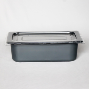 Tùy chỉnh G N 4 L-5 L 1/3 PP nhựa dùng một lần vỉ <span class=keywords><strong>Ice</strong></span> <span class=keywords><strong>Cream</strong></span> <span class=keywords><strong>container</strong></span> hoặc hộp với PP phẳng nắp hoặc Pet Dome Nắp - Product Image 5