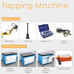 Machine à tarauder avec bras flexible M3-M16 - Product Image 6
