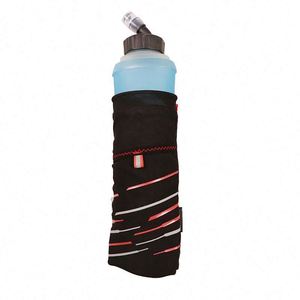 FREE SAMPLE Custom Logo Foldable Flask Holder Cycling <b>Running</b> Hiking Gym Sports Soft <b>Water</b> <b>Bottle</b> Cover Sleeve Hand Bag - Product Image 6