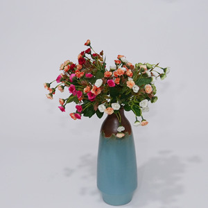 زهور اصطناعية يدوية الصنع من الحرير المخملي بطول 29 سم لتزيين حفلات الزفاف والمنازل، باقات عيد الحب، صديقة للبيئة وعصرية وشعبية - Product Image 2