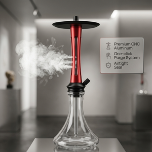 Nuevo Diseño <span class=keywords><strong>de</strong></span> Cachimba Rusa <span class=keywords><strong>de</strong></span> Vidrio OVO con Aleación <span class=keywords><strong>de</strong></span> Aluminio y Abrazadera <span class=keywords><strong>de</strong></span> Silicona para Manguera - Product Image 1