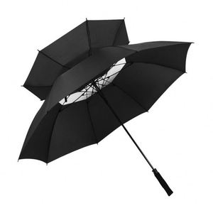 Parapluie automatique double couche 30 pouces imprimé sur mesure, ouverture automatique, vente en gros - Product Image 5