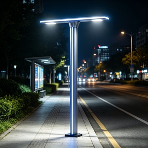 เสาไฟ LED สำหรับตกแต่งภูมิทัศน์ระดับไฮเอนด์ ผลิตตามสั่งจากโรงงาน กันน้ำระดับ P65 ทำจากอะลูมิเนียม เหมาะสำหรับพื้นที่ชุมชนและไฟถนนเชิงพาณิชย์ - Product Image 6