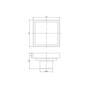 Tapa de desagüe de acero inoxidable para lavabo de baño, grado sanitario, ingeniería de desagüe, a prueba de olores, Wonder - Product Image 6