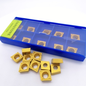 Ccmt rắn <span class=keywords><strong>Carbide</strong></span> biến chèn <span class=keywords><strong>ccmt09t304</strong></span> ccmt09t308 vonfram biến công cụ cho kim loại làm việc - Product Image 3