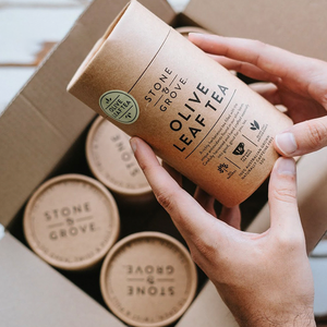 Bao Bì Ống Giấy Thân Thiện Với Môi Trường Các Tông Đẩy Lên Hộp Khử Mùi Ống Giấy Để Đóng Gói Trà - Product Image 6