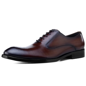 <span class=keywords><strong>Zapatos</strong></span> de vestir para hombre <span class=keywords><strong>Oxford</strong></span> de cuero genuino italiano, moda clásica hecha a mano, precio barato, 2020 - Product Image 2