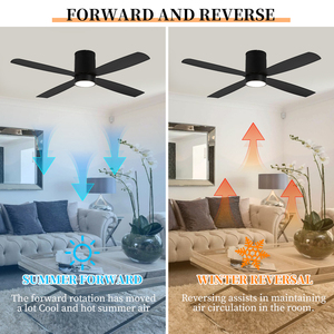 Bán Buôn Thay Đổi Độ Sáng Ánh Sáng Tường Điều Khiển 4 Lưỡi Màu Đen Hiện Đại Điện Trần Gắn <span class=keywords><strong>Fan</strong></span> Với Ánh Sáng - Product Image 3