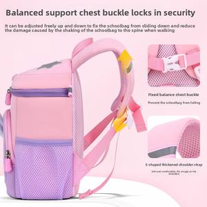 Sacs à dos d'école en nylon imperméable pour filles de <span class=keywords><strong>maternelle</strong></span>, dessin animé, vente en gros, pour les tout-petits - Product Image 4