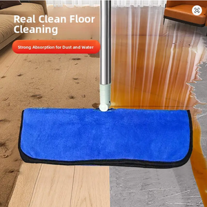 2026 Magic Broom Mopa Especial de Toalla Engrosada para Limpieza del Hogar, con Sistema de Limpieza con un Solo Traje y Eliminación de Agua, Cubierta de Toalla de Doble Propósito para Tareas Domésticas - Product Image 2