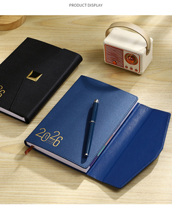 A5 2026 Tây Ban Nha Tiếng Anh chương trình nghị sự cuốn Sách Lịch 365 ngày hàng ngày kế hoạch Hộp Quà Tặng thiết lập tùy chỉnh sang trọng kế hoạch Nhật Ký với bút - Product Image 6