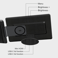 Produits tendance 2026 : Écran triple 16 pouces pour ordinateur portable, plug & play, ports Type-C et HD, extension d'écran multi-écrans pour ordinateur portable
