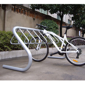 Support de stationnement pour vélos Pioneer Cycle, support de rangement pour plusieurs vélos, présentoir moderne pour le rangement <span class=keywords><strong>extérieur</strong></span> des vélos - Product Image 3