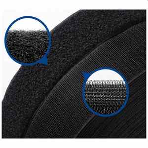 Vente en gros de ruban auto-agrippant à coudre de 20 mm, personnalisé, 280 couleurs différentes, avec des variantes de 25 mm et 40 mm, prix abordable - Product Image 3