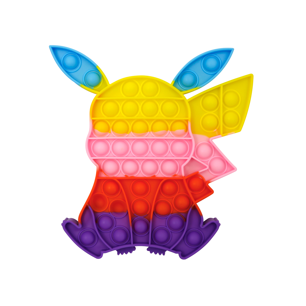 Оптовая продажа пуш-ап поп-пузырь Непоседа, встроенный в транспортное средство для снятия стресса мягкие резиновые игрушки