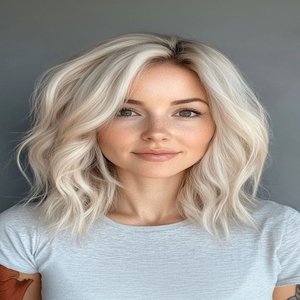 Perruques courtes de style européen en <span class=keywords><strong>cheveux</strong></span> humains, mèches blondes, aspect naturel, <span class=keywords><strong>coupe</strong></span> pixie, ondulées en couches, <span class=keywords><strong>pour</strong></span> femmes - Product Image 4