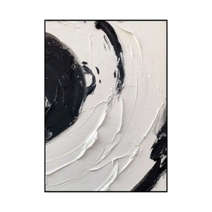 Dipinto a Olio Astratto 3D di Lusso Fatto a Mano <span class=keywords><strong>su</strong></span> <span class=keywords><strong>Tela</strong></span> per Suite di Hotel, Progetto di Decorazione Murale Commerciale Moderna - Product Image 1