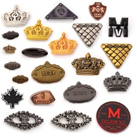 2024 durable personnalisé Rectangle alliage étiquettes de vêtement conception Unique métal métal nom étiquette Logos pour chaussures vêtements