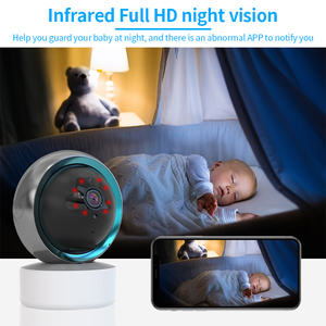 Caméra intérieure <span class=keywords><strong>WiFi</strong></span> Tuya Smart Life 1080P avec vision nocturne, conversation bidirectionnelle, réseau sans fil, caméra de sécurité domestique, moniteur pour bébé - Product Image 5